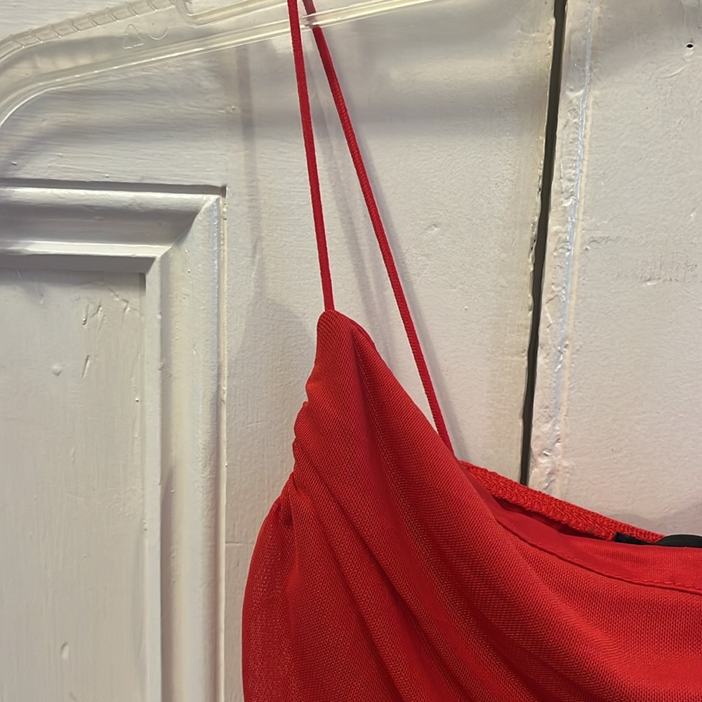 Lulu’s Romantic Ruched Mesh Bodysuit - Picture 5 of 10